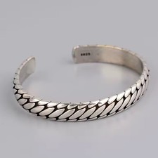 Echse Schlange Armspange Zinklegierung Armband  Herren Unisex 9 mm HIP HOP Style