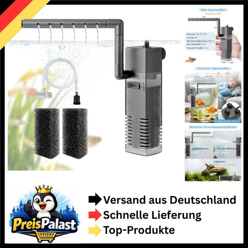Aquarium innenfilter 300l h - aquarium,