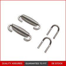 2 stücke Edelstahl Silber Ton