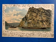Rhein - Lorelei • Postkarte Stengel & Co. • 1900 gelaufen
