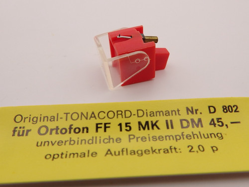 Tonacord diamant nadel ortofon - tonacord,
