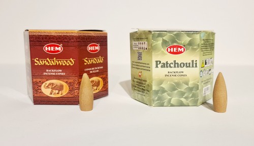 Hem backflow cones sandalwood - hem,