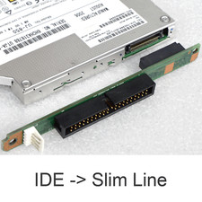 ADAPTER SLIM LINE CARBON P3 48P9049 94V-0 K E119697 40 PIN FLOPPY LAUFWERK M473