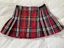 John Galliano Schottenrock mit