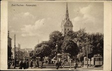 Ak Aachen,  Kaiserplatz