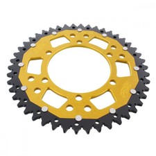 Kettenrad Alu gold 46-Zähne