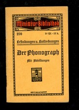 Der Phonograph, a.d. Reihe