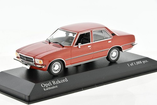 Opel rekord red 1975 - 1975, 1/43