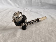 Alte Appenzeller Pfeife Lindauerli Metallmonturen Kuh Tabakpfeife Schweiz 