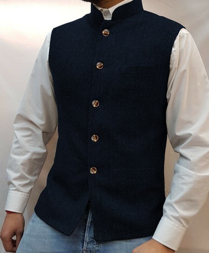 Stehkragen herren tweed - stehkragen,