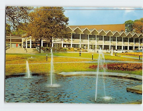Postcard eurochen stadthalle - postcard,