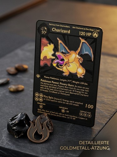 Pokemon sammelkarte charizard - pokemon,