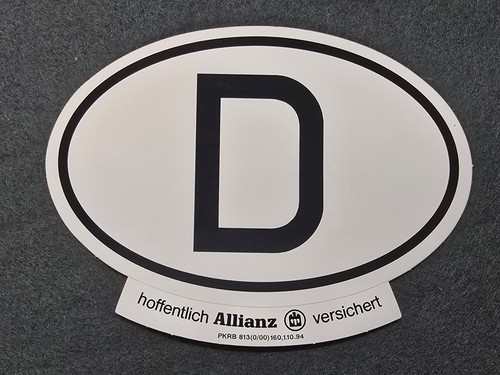 Vintage deutschland auto - d,