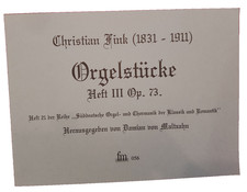 Christian Fink ORGELSTÜCKE
