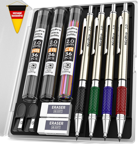 Druckbleistift set 2mm für - druckbleistift,