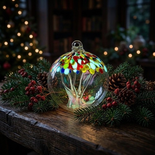 Leuchtglas anhänger zum - cm,