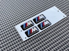BMW M Performance Aufkleber Emblem Lenkrad Felgen Sticker M2 M3 M4 M5 M6