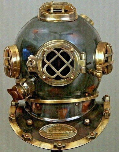 Taucherhelm antik integralhelm - taucherhelm,