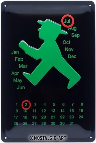 Nostalgic art blechschild 20 - blechschild,