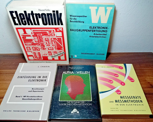 Buch über elektronik - 5x,