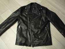 Lederjacke Herren Gr. M RIVER ISLAND Kunstleder NEU