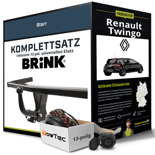 Anhängerkupplung brink starr - brink,