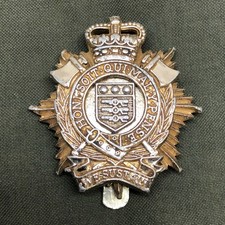 Original Britische Armee Kappe Abzeichen - Königliche Logistische Korps