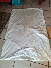 WEISSER ZWISCHEN-BETTBEZUG - ALLERGIKER MILBENSCHUTZ v. SachMed, 120 X 180 cm