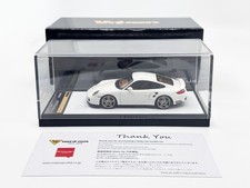 Make Up Vision 1:43 Porsche 911 997 Turbo 2007 White Pearl I VM 190C