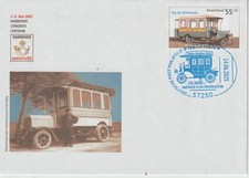 100 J. Kraftpost GZ 2005, Stempel Netphen 130 J. erste Omnibuslinie