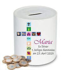 Kommunion Geschenk Spardose