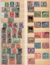 2 Seiten Saargebiet 1920-1934, 92 verschiedene Briefmarken, Michel 190,00 (163)