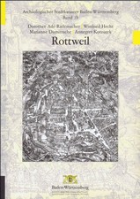 Archäologischer Stadtkataster Baden Württemberg Band 30 Rottweil Karten Hecht