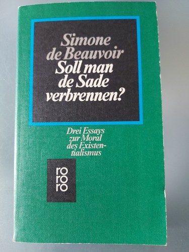 Buch simone beauvoir - beauvoir, soll