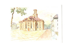 Postkarte Saarbrücken