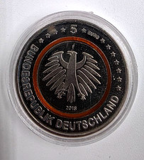 5 Euro 2018 Subtropische Zone - F - | € Bankfrisch in Kapsel | Nur Münze ✅