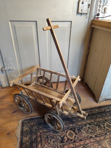 Alter blumenwagen leiterwagen - alter,