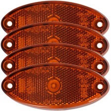4x Seitenmarkierungsleuchte LED Begrenzungsleuchte orange 12V/24V PKW Anhänger