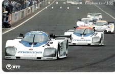 Japan : tolle schöne private Telefonkarte : MAZDA 767 , 767B MAZDASPEED Gruppe C