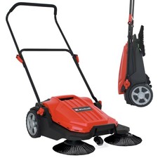 Einhell manuelle Kehrmaschine Straßenkehrer klappbar faltbar höhenverstellbar