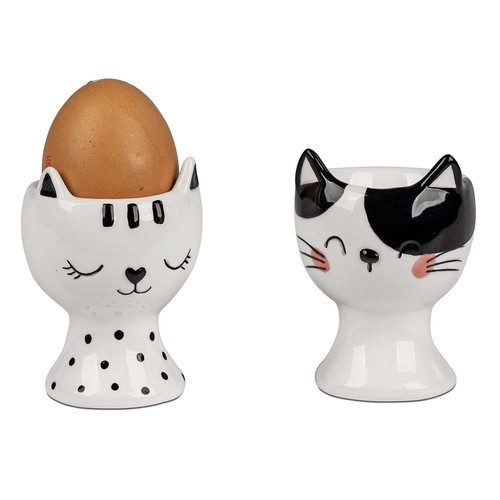 Eierbecher 2er set kitty katze - 2er,