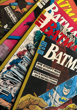Batman nr 1 4 6 7 8 9 Hethke Band Bände DC Comics Vintage Retro comic 80er Hefte