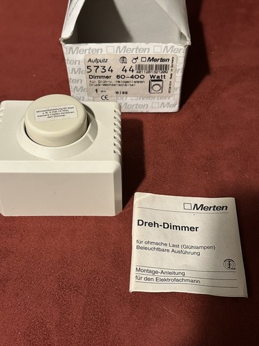 Merten dimmer cremeweiß - a.p.,