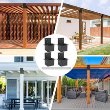 4 Stück Pergola Halterungen