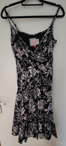Esprit kleid schwarz weiß - esprit,