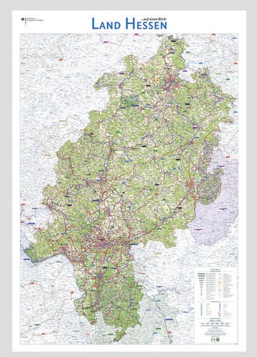 Land hessen auf einen blick - land,