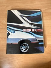 Pressemappe Ford Sierra / Sehr