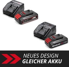 Einhell Starter Kit 2,5 Ah Akku Ladegerät Power X-Change 18 V 50 min Ladezeit