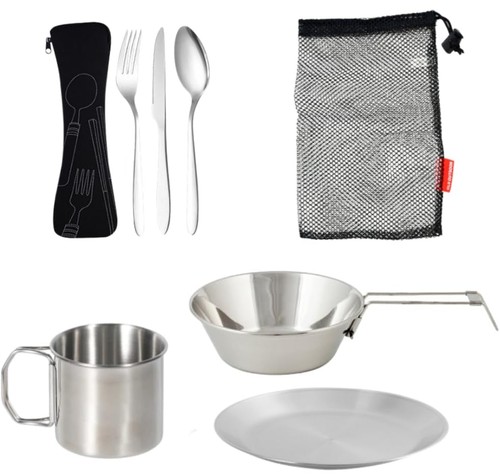 Reforung camping besteck set - besteck, 8