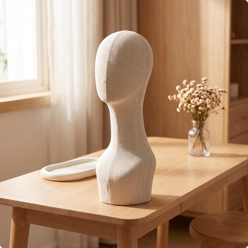 Mannequin head with neck - mannequin,
